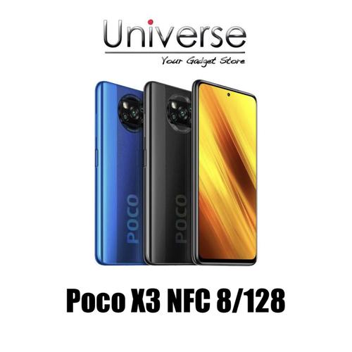 Foto Produk Xiaomi Poco X3 NFC 8/128 GB - Garansi Resmi Xiaomi Indonesia - Biru dari Universe Store