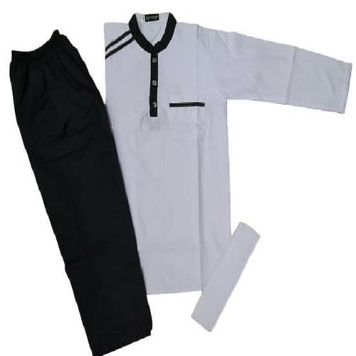 Gambar Koko Putih Anak Turki Set Celana Hitam / Koko Putih Panjang Celana Hit - Putih, S dari DS KIDS OFFICIAL Kota Cirebon Tokopedia