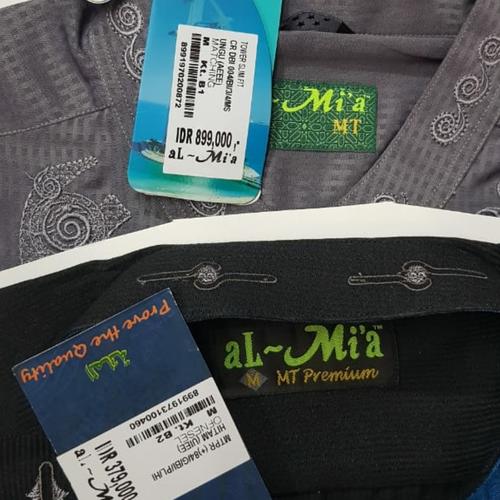 Gambar Baju muslim koko panjang pendek almia al mia al-mia original obral - OBRAL PDK PINK, M dari kieven Kab. Karawang Tokopedia