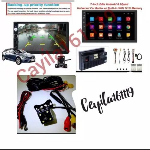 Jual Head unit double din tape 7\