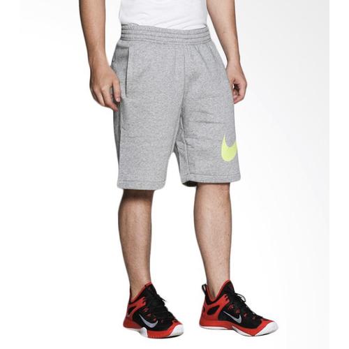 Jual Nike Swoosh pants gray volt - Kota 