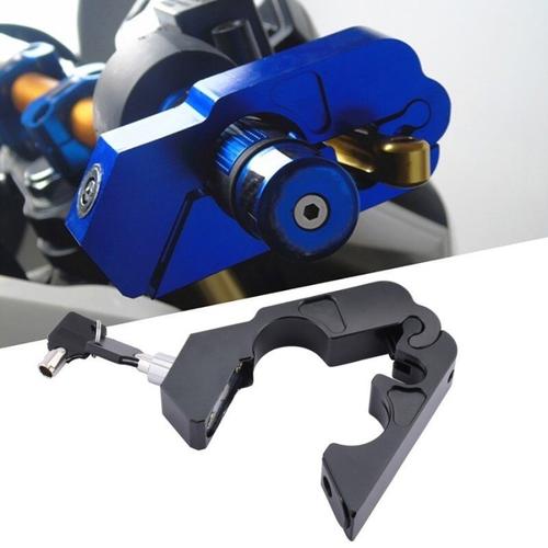 Foto Produk NEWGRIPLOCK GRIP LOCK CAPSLOCK Kunci gembok Pengaman motor anti maling - Hitam dari mall 8