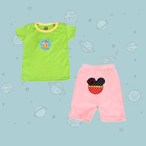 Foto Produk TEE + SHORT PANTS SET - Girl, 6-9 Bulan dari Lovelle Cart's