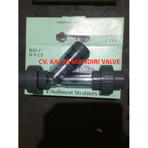 Jual Y-Strainer material PVC end connection SW JIS 10K Brand SH - DN 25 ...