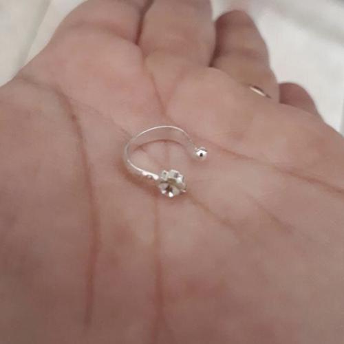 Foto Produk Nath anting hidung tanpa tindik/ nath jepit india - Putih dari Bsr_store