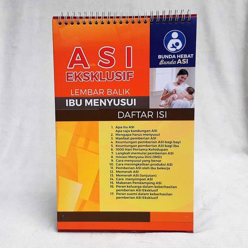 Foto Produk Lembar Balik ASI Eksklusif / Ibu Menyusui dari Syafana