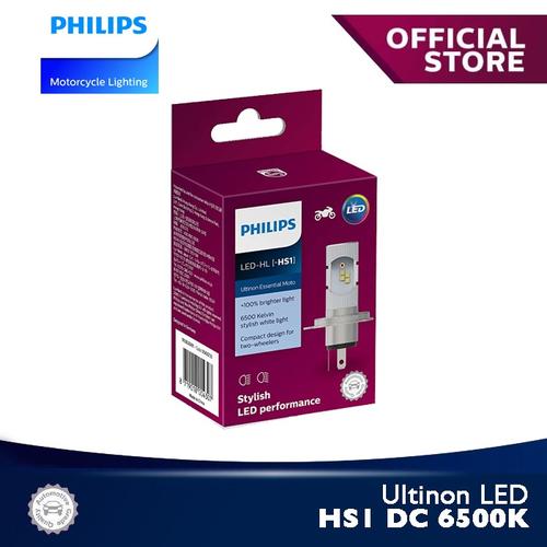 Foto Produk Ultinon LED ( HS1 ) DC 6500K 11636UEMX1 Bola Lampu Motor Philips dari Philips Moto