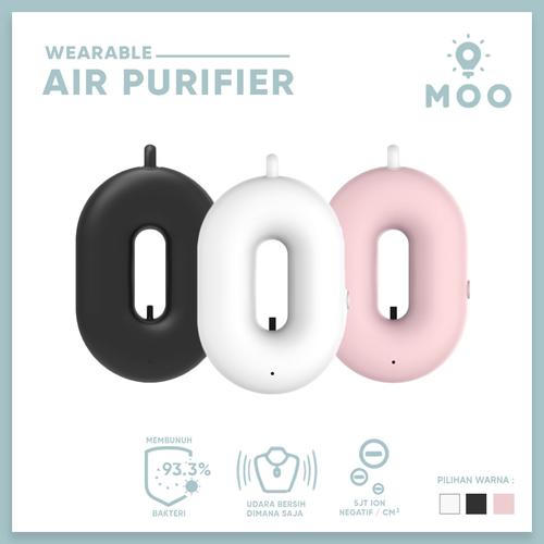 Foto Produk IONKINI Air Purifier Portable Rechargable dan Aksesoris Kalung - Putih dari Spot-Moo