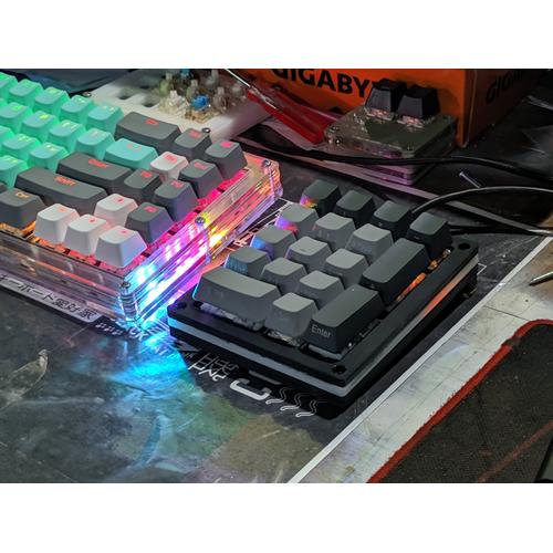Jual numpad case acrylic for mechanical keyboard Kab. Indramayu