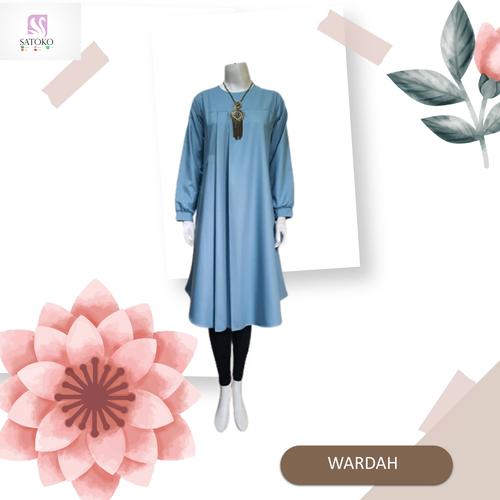 Foto Produk BAJU ATASAN TUNIK KATUN TOYOBO ELEGAN MODERN TUNIC WANITA PREMIUM 03 - Wardah dari Aisyah_Store99