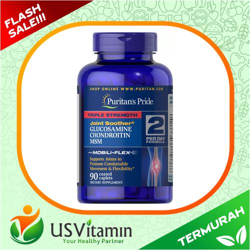 Foto Produk Puritan Triple Strength Glucosamine, Chondroitin, MSM -Termurah & Ori dari usvitaminshop