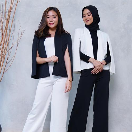 Foto Produk CAPE BLAZER FASHION BAJU OUTFIT PAKAIAN OUTERWEAR CEWEK WANITA MURAH dari Pattern Indo
