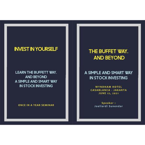 Foto Produk Seminar The Buffett Way dari Sahamku