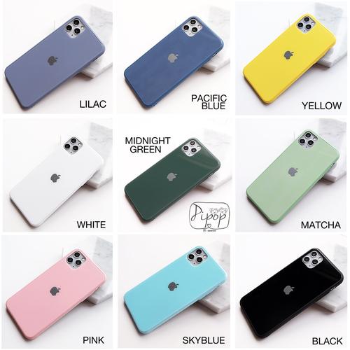 Foto Produk AERO GLASS CASE - full cover - for all iPhone ip6 7 8 X 11 pro max dari Pipop Case