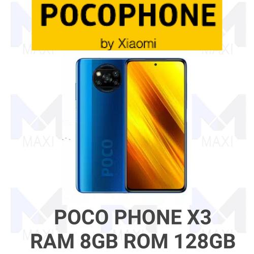 Foto Produk Poco phone Poco X3 NFC 8/128 Ram 8gb Rom 128gb Garansi Resmi - Biru dari Maxi phone cell