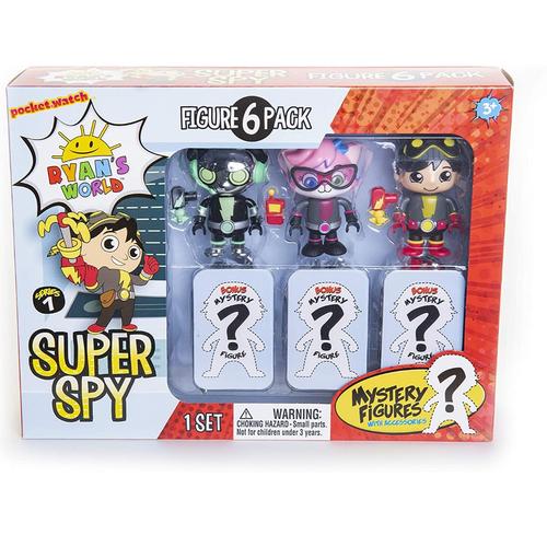 Foto Produk Ryan's World Toys 6 Pack Super Spy Figure Original dari Lovelybabykidzz