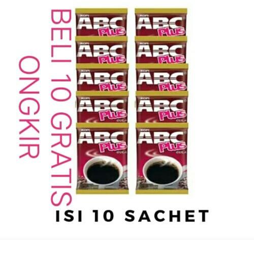 Foto Produk Kopi ABC Plus Kopi Plus Gula 1 Renceng Isi 10 Sachet dari eMJe Mart