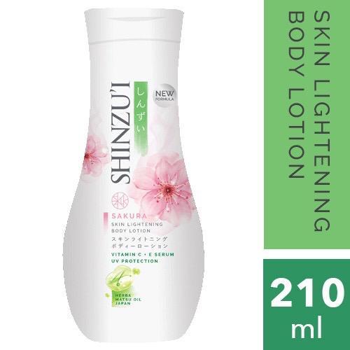 Foto Produk Shinzui Sakura Skin Lightening Body Lotion 210 mL dari Shinzu'i Official Shop