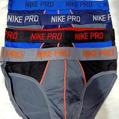 Jual Celana Dalam Pria Cowok Nike Pro Putih kotak isi Pcs