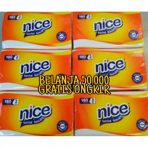 Foto Produk Tissu nice soft pack facial 180 s tisu nice dari zii shopp