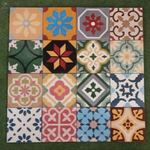 Jual Ubin / Tegel Klasik Motif 20x20 - Jakarta Selatan - UBIN KLASIK