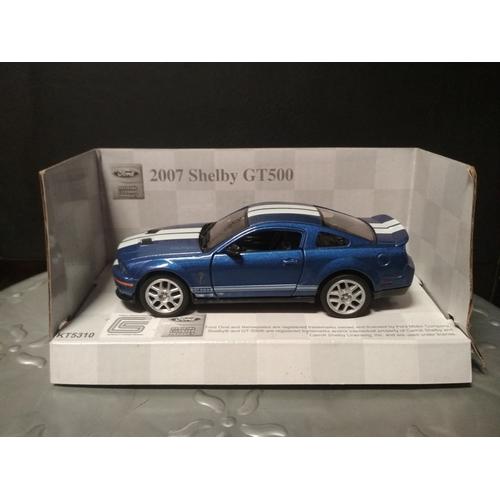 Foto Produk Diecast Kinsmart 2007 Shelby GT500 - Blue Strip White dari YDIECKINS