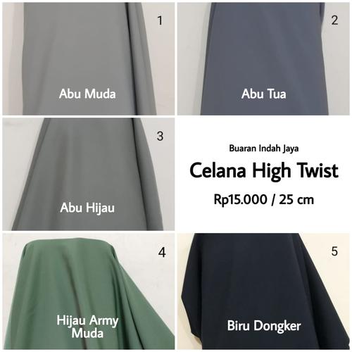 Gambar Kain celana high twist dari BUARAN INDAH JAYA Jakarta Timur Tokopedia