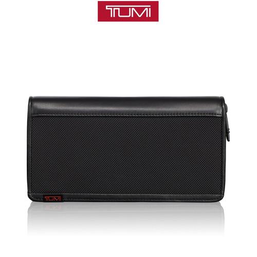 Foto Produk TUM I RFID Alpha Zip Around Travel Wallet 19277D - Black dari NS Market Official Store