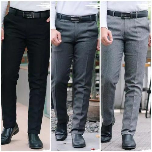 Foto Produk CELANA KANTOR | KERJA | FORMAL | BAHAN | PANJANG | HITAM | DASAR PRIA - navy, 27 dari arsyidcolection