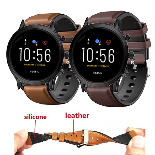 Jual TALI JAM TANGAN LEATHER RUBBER 