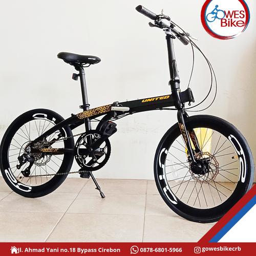 Jual sepeda lipat united nigma 10s 