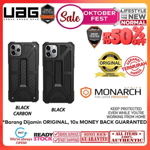 Foto Produk Case iPhone 11 Pro Max / 11 Pro / 11 UAG Monarch Cover (OKTOBERFEST) - Black Carbon, iPhone 11 dari Spigen Indonesia