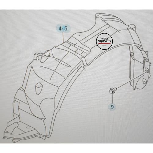 Jual Lining Spakbor Linear Fender Daun Pisang Suzuki Ertiga Original