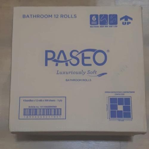 Foto Produk 1 Dus - Tissue PASEO TOILET 12 ROLL - Kuat dan Lembut di Kulit Anda dari Packing Packing