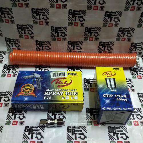 Foto Produk Paket Spraygun F75G/ Paket Cat Spray F75G dari GudangPowerTools