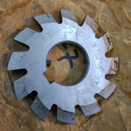 Jual Pisau Modul Cutter Modul Gear Milling Cutter M2 5 no 7 Eceran ...