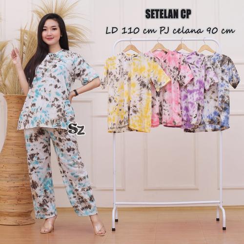 Foto Produk One set tiedye / Setelan Tiedye / Dayli One Set dari RisqianaBatik