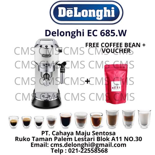 Jual DeLonghi EC 685.W Dedica Coffee Maker Espresso/ Mesin Kopi EC 685.W -  Jakarta Barat - Grande Coffee ID | Tokopedia