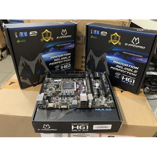 Foto Produk MOTHERBOARD EFFOXPRO H61 LGA 1155 USB 3.0 dari iconcomp