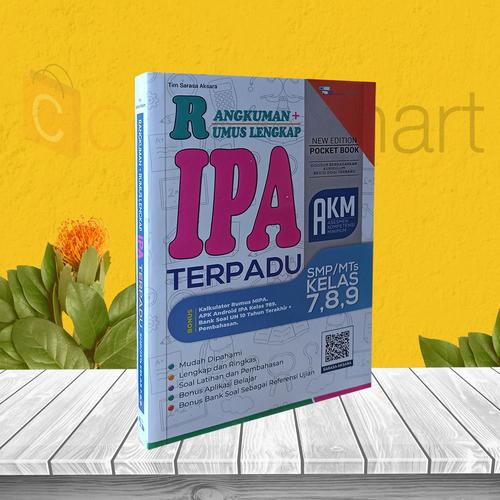 Foto Produk BUKU PELAJARAN SMP RANGKUMAN PLUS RUMUS LENGKAP IPA SMP KELAS 7,8,9 dari cerdas media