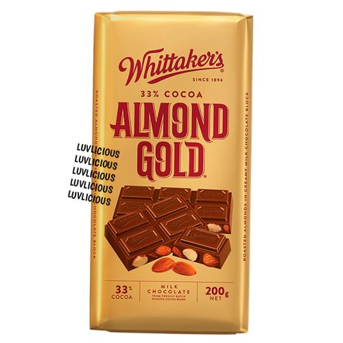 Jual WHITTAKER WHITTAKERS WHITTAKER'S ALMOND GOLD CHOCOLATE COKLAT ...