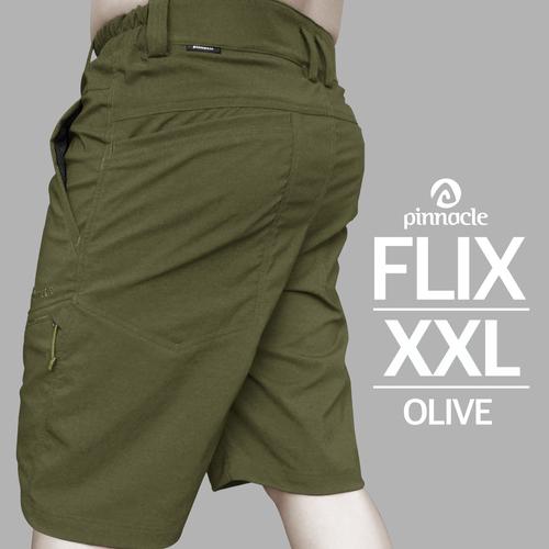 Foto Produk Pinnacle FLIX Short Olive XXL , Celana Pinnacle dari Pinnacle Pro