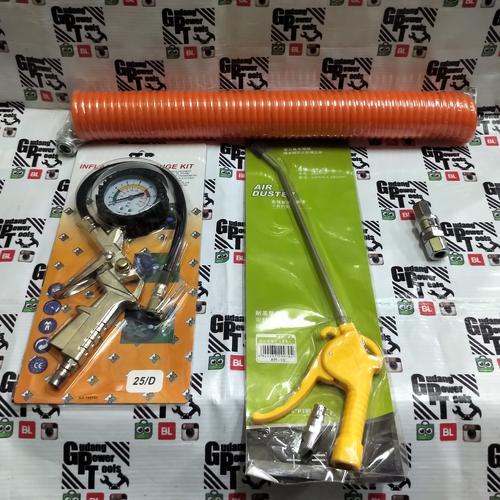 Foto Produk Paket Selang Kompresor/ Isi Angin Ban Air Duster dari GudangPowerTools