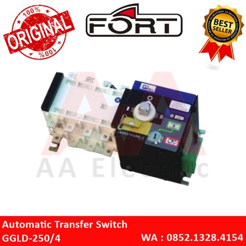 Jual Automatic Transfer Switch (ATS) GGLD-250/4 / GGLD2504 4P 250A Fort ...