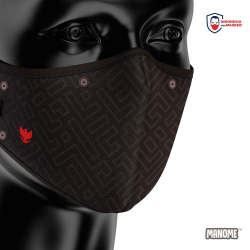 Promo Masker kain Non Medis Premium MANOME HITAM PUTIH Promo Masker kain Non Medis Premium MANOME HITAM PUTIH