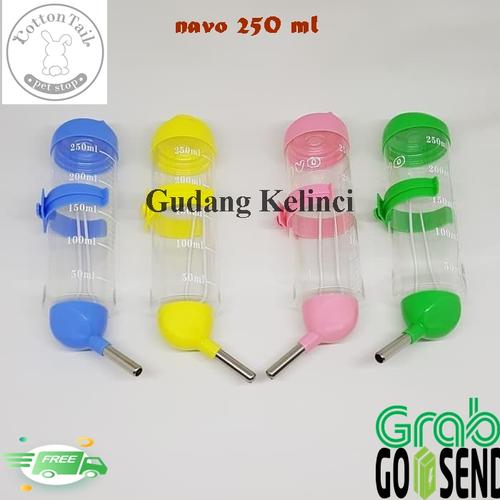 Gambar Botol minum kelinci cavy merk Navo 250 ml - Hijau dari gudang kelinci Kota Tangerang Selatan Tokopedia