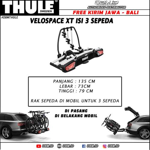 Jual THULE Velospace XT 3 Bike Rak 