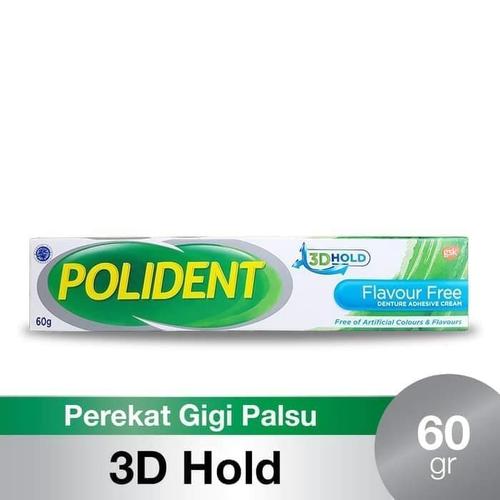 Foto Produk POLIDENT FLAVOUR FREE 60 GR - KRIM PELEKAT / LEM GIGI PALSU dari Beli -Beli shop