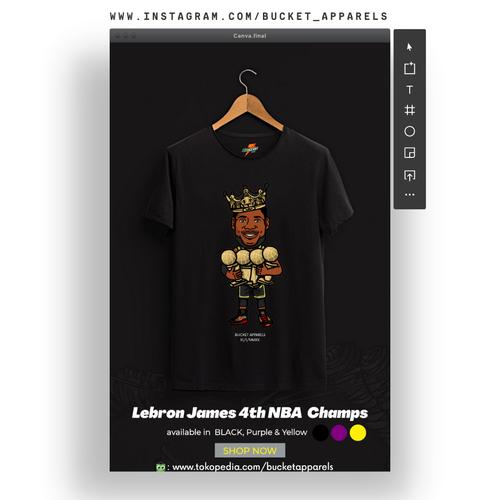 Jual Lebron James NBA Champion - Kota 