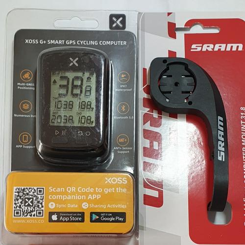 Xoss G+ dan Bracket Barfly Sram 